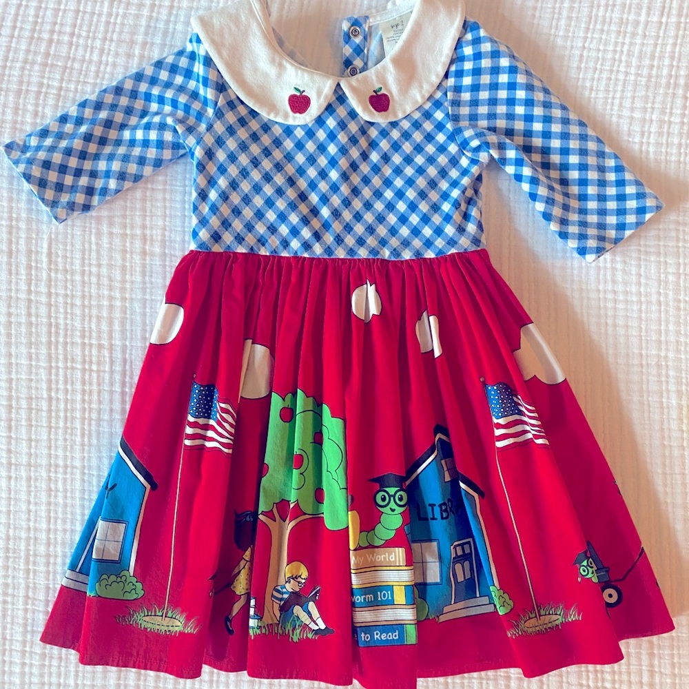Eleanor Rose Back to school/library dress